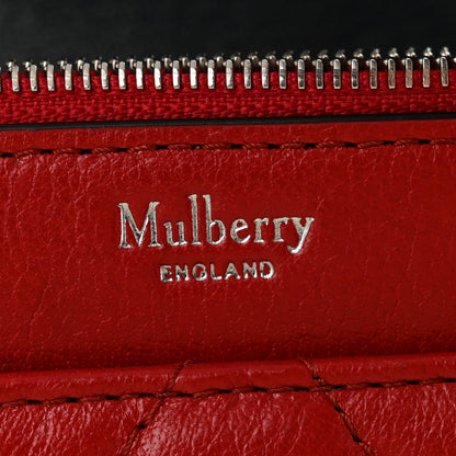 Mulberry Shiny Buffalo Quilted Darley Shoulder Bag Red 6 of 12