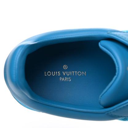 Louis Vuitton Monogram Luxembourg Sneaker 8 Blue 7 of 9