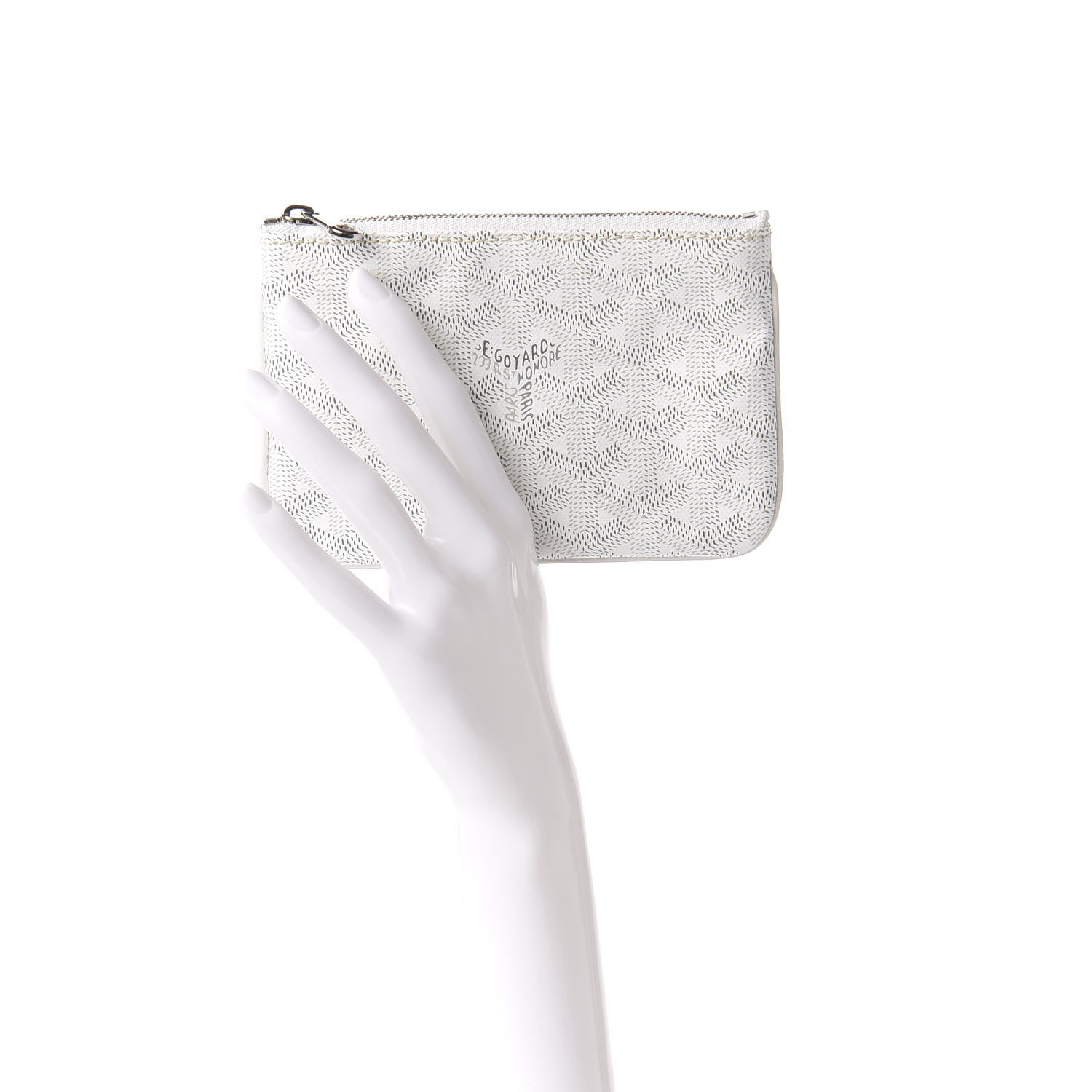 Goyard Goyardine Senat Pochette PM White 2 of 6