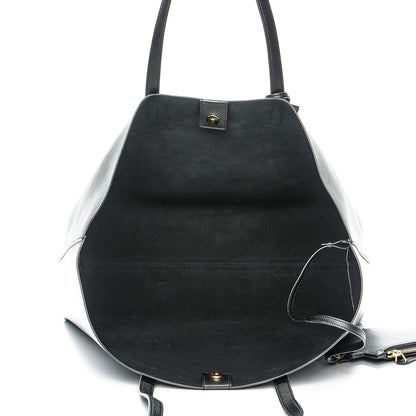 Saint Laurent Calfskin Large Shopping Tote Black 6 of 11