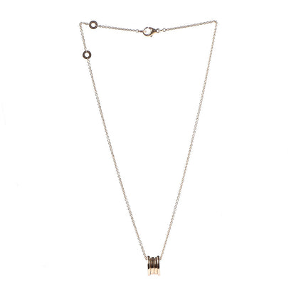 Bulgari 18K Rose Gold B.Zero1 Pendant Necklace 3 of 7