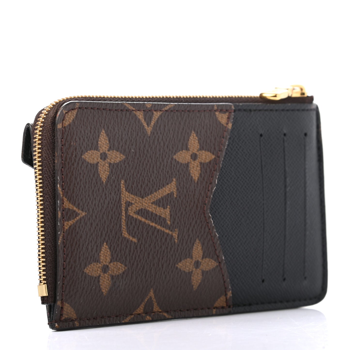 Monogram Recto Verso Card Holder Black