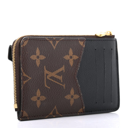 Louis Vuitton Monogram Recto Verso Card Holder Black 3 of 8
