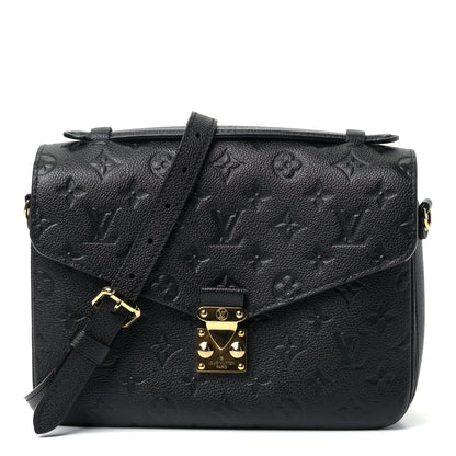 Louis Vuitton Empreinte Pochette Metis Black 1 of 5
