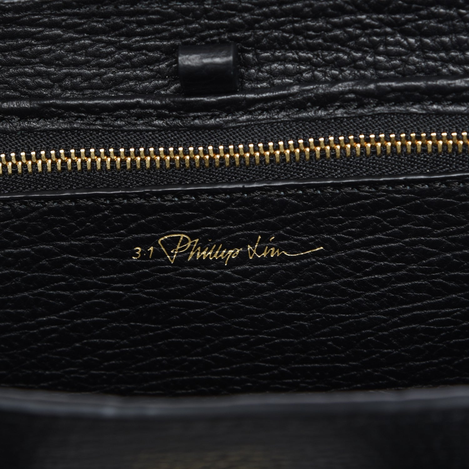 3.1 Phillip Lim 3.1 Textured Calfskin Mini Pashli Satchel Black 6 of 7