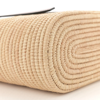 Loewe Raffia Small Square Basket Tote Bag Natural Tan 8 of 9