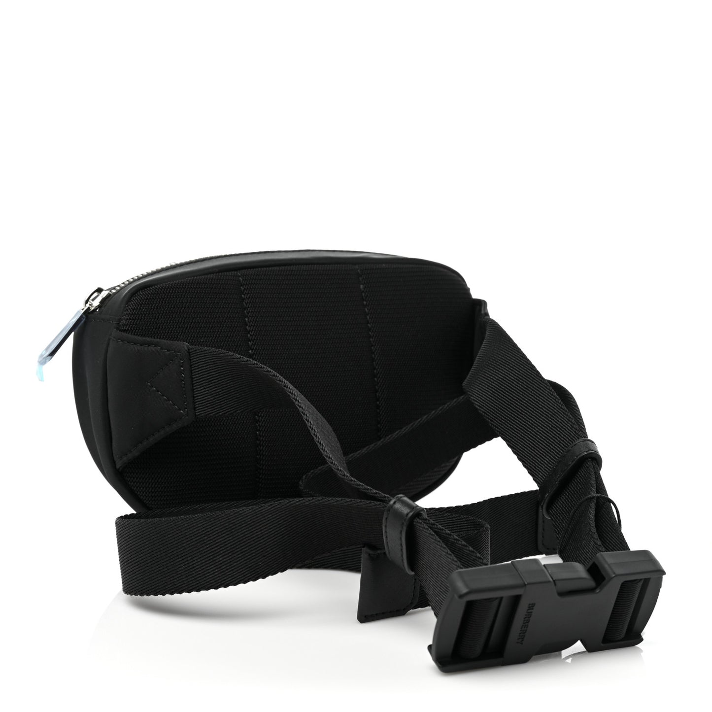 Econyl Logo Print Small Cannon Bum Bag Black