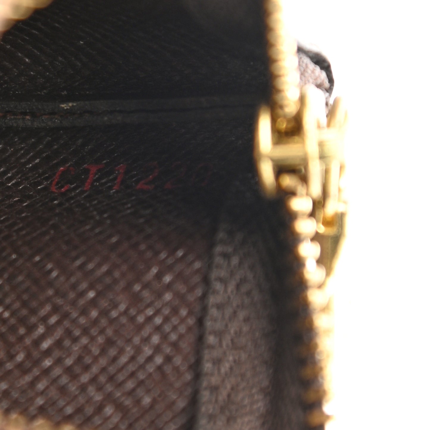 Damier Ebene Key Pouch