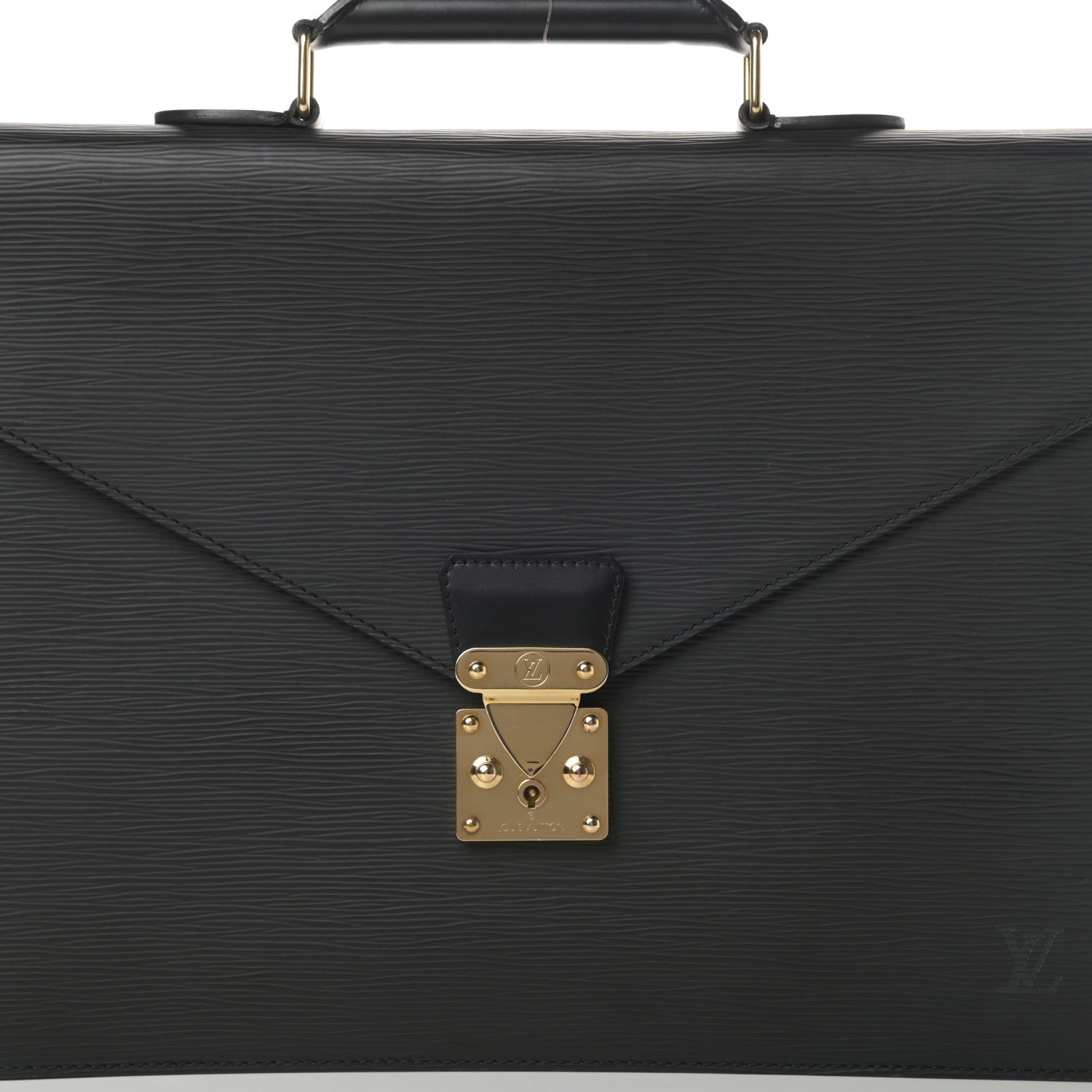 Louis Vuitton Epi Serviette Conseiller Briefcase Black 8 of 15