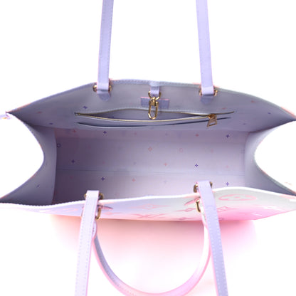 Louis Vuitton Monogram Giant Spring In The City Onthego GM Sunrise Pastel 5 of 9