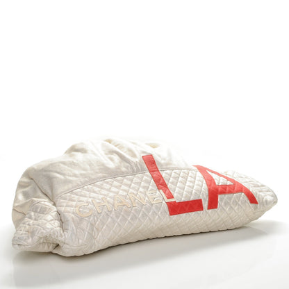 Chanel Jersey Quilted LA Bag Metallic 4 of 7