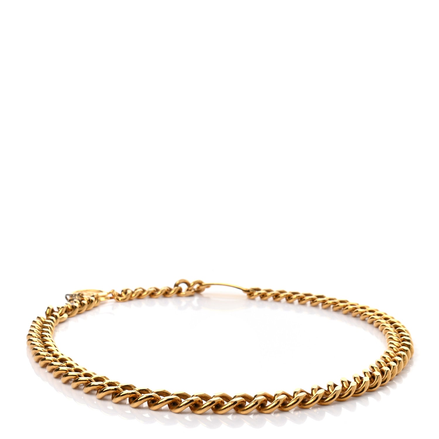 Chanel Chain CC Medallion Belt Gold 2 of 4