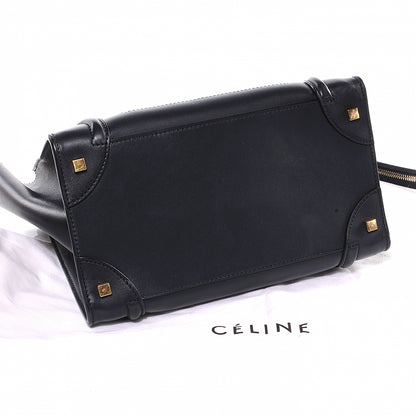 Celine Smooth Calfskin Mini Luggage Navy 12 of 12