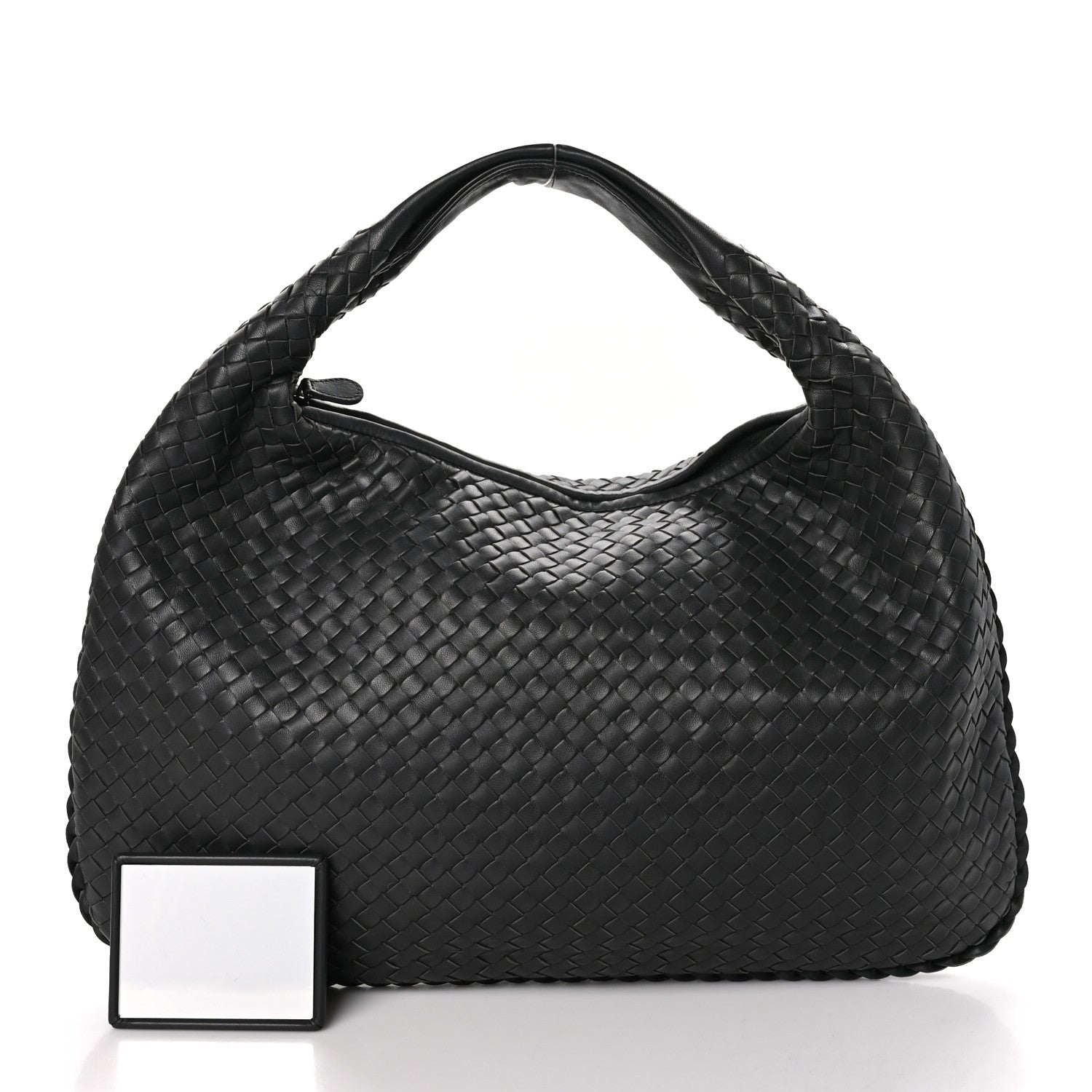 Bottega Veneta Nappa Intrecciato Large Veneta Hobo Grey 3 of 11
