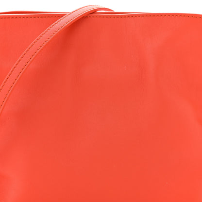 Loewe Calfskin Mini Flamenco Knot Clutch Orange 7 of 9