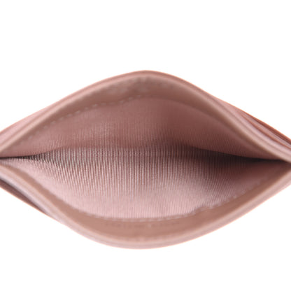 Chanel Goatskin Camellia Embossed Card Holder Light Pink 5 of 9