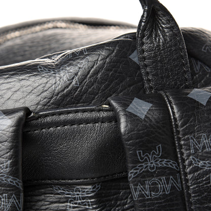 MCM Visetos Medium Stark Backpack Black 14 of 15