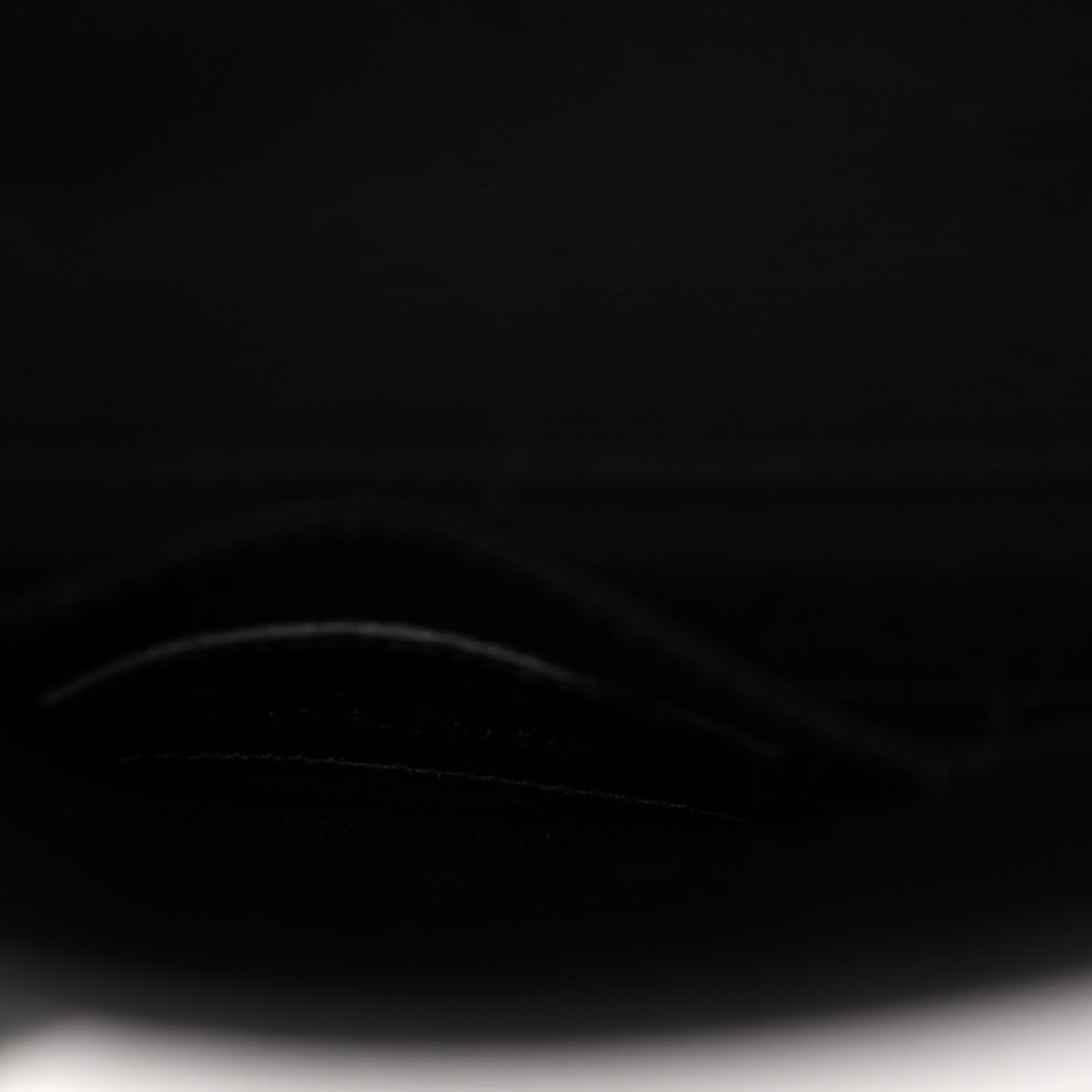 Grained Calfskin Nano Sac De Jour Black