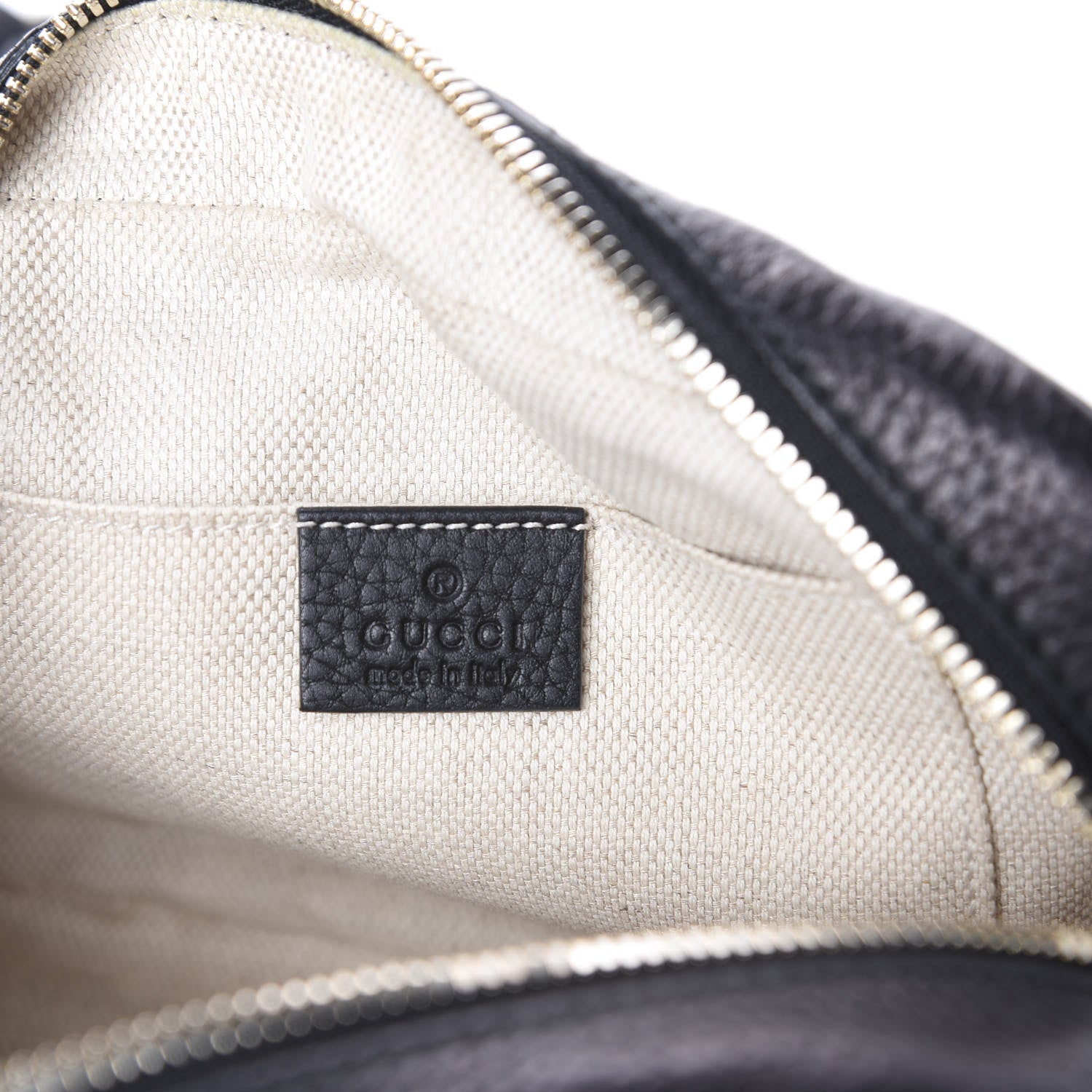 Gucci Pebbled Calfskin Small Soho Disco Bag Black 7 of 11