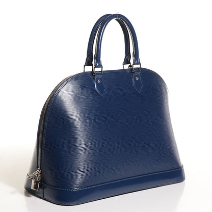 Louis Vuitton Epi Alma GM Indigo 3 of 7