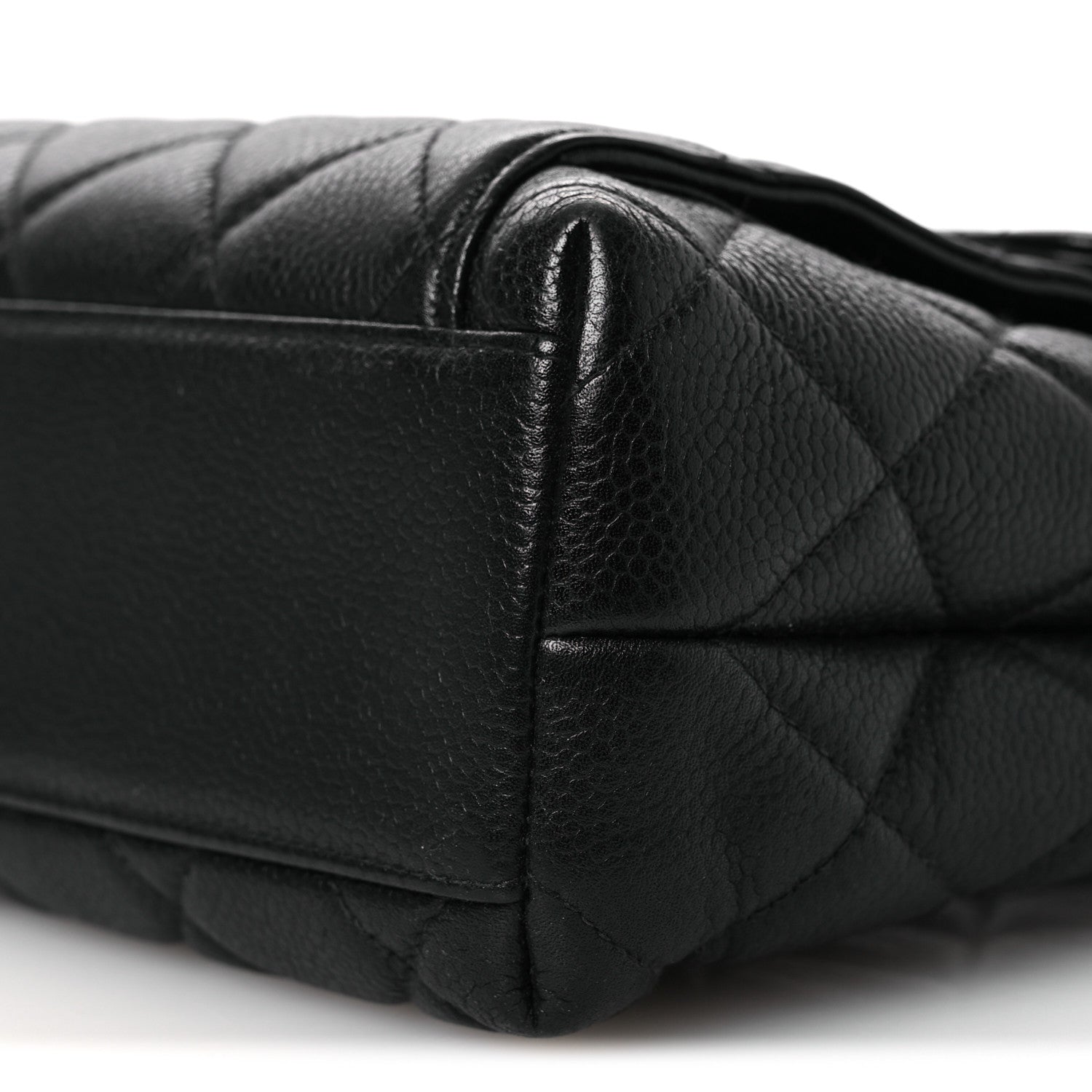 Chanel Caviar Quilted Flap Shoulder Bag Black 11 of 13