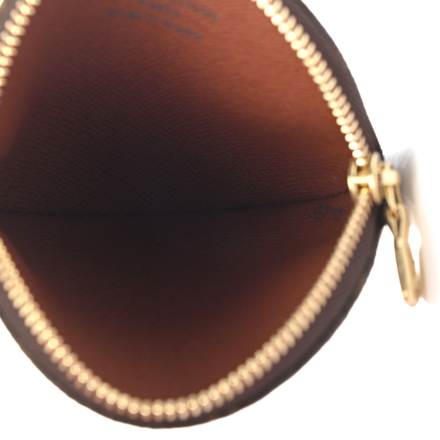 Monogram Round Coin Purse