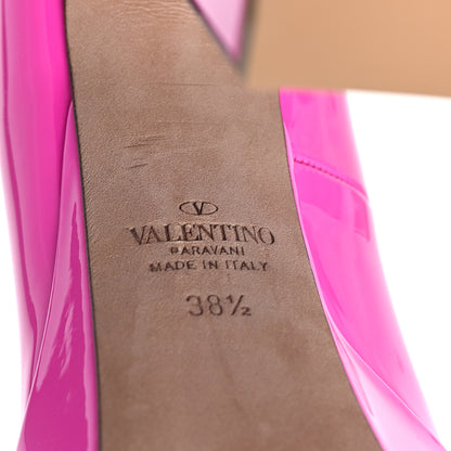 Valentino Garavani Patent Tan-Go 45/135mm Platform Pumps 38.5 Pink PP 6 of 10