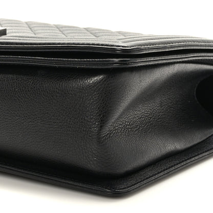Chanel Caviar Quilted New Medium Boy Flap Black 9 of 9