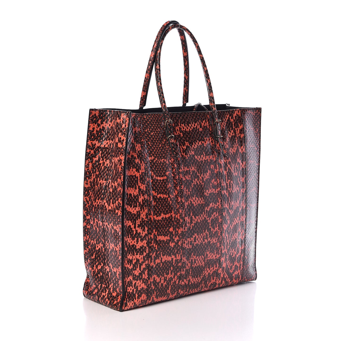 Elaphe Papier Ledger Tote Red
