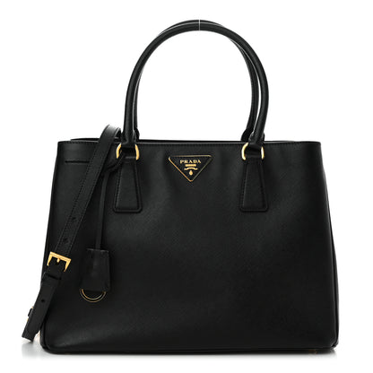 Prada Saffiano Lux Medium Tote Black 1 of 10