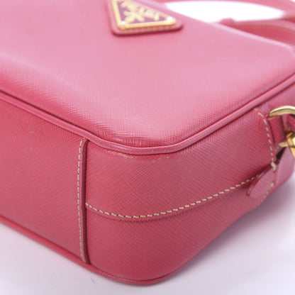 Prada Saffiano Camera Crossbody Peonia 9 of 17