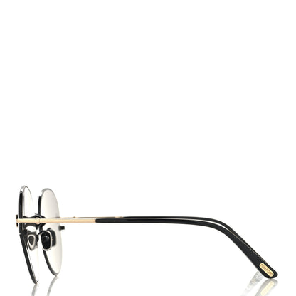 Tom Ford Metal Round Sunglasses TF966-K Black 3 of 7