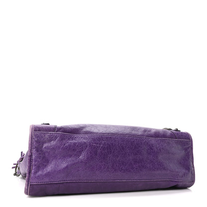 Balenciaga Agneau Classic Hardware City Dark Violet 5 of 11