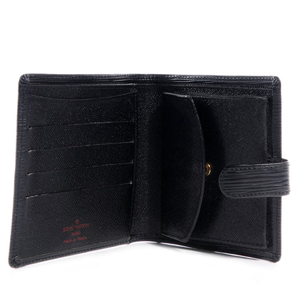 Louis Vuitton Epi Porte-Billets Compact Wallet Black 5 of 7