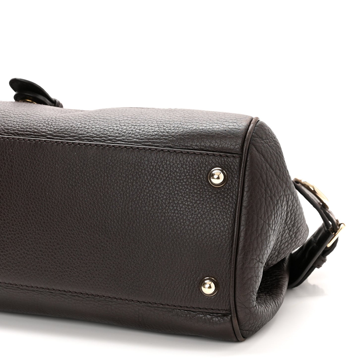 Calfskin Medium Web Heritage Shoulder Bag Black