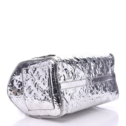 Louis Vuitton Monogram Miroir Speedy 30 Silver 4 of 18