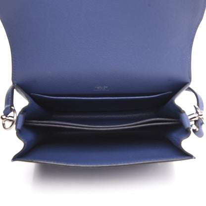 Hermes Evergrain Mini Sac Roulis Bleu Brighton 5 of 9