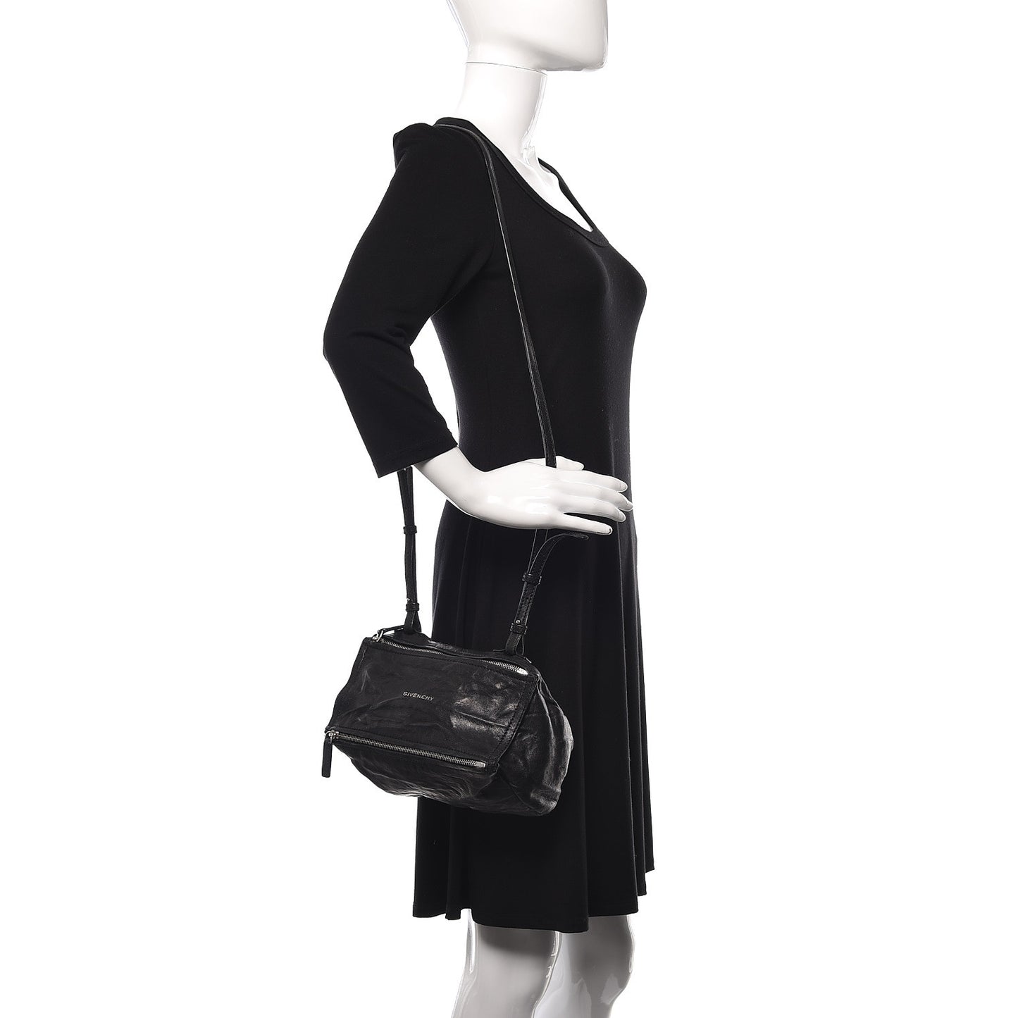 Tumbled Sheepskin Mini Pandora Black