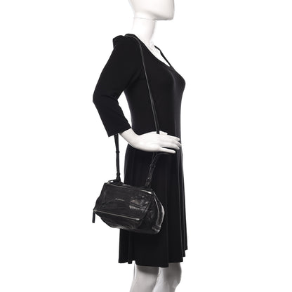 Givenchy Tumbled Sheepskin Mini Pandora Black 2 of 16