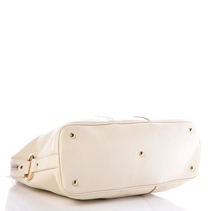 Saint Laurent Calfskin Oversized Muse Ivory 4 of 10