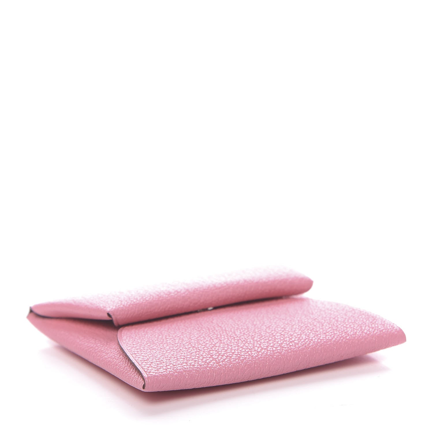 Hermes Chevre Mysore Verso Bastia Coin Purse Rose Confetti Brique 4 of 8