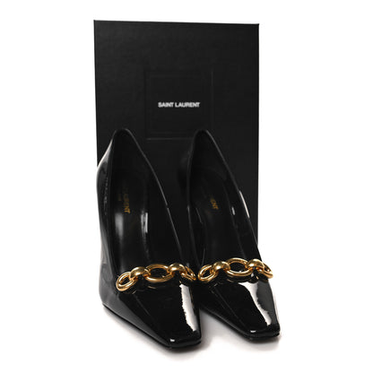 Saint Laurent Patent Silvana 110mm Pumps 40 Black 9 of 9