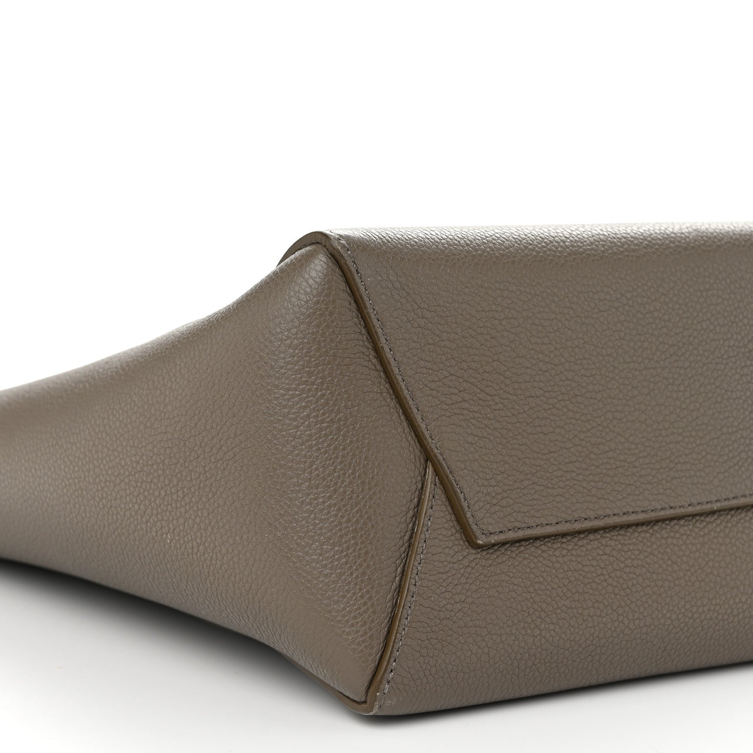 Celine Soft Grained Calfskin Small Sangle Bucket Bag Taupe 8 of 9