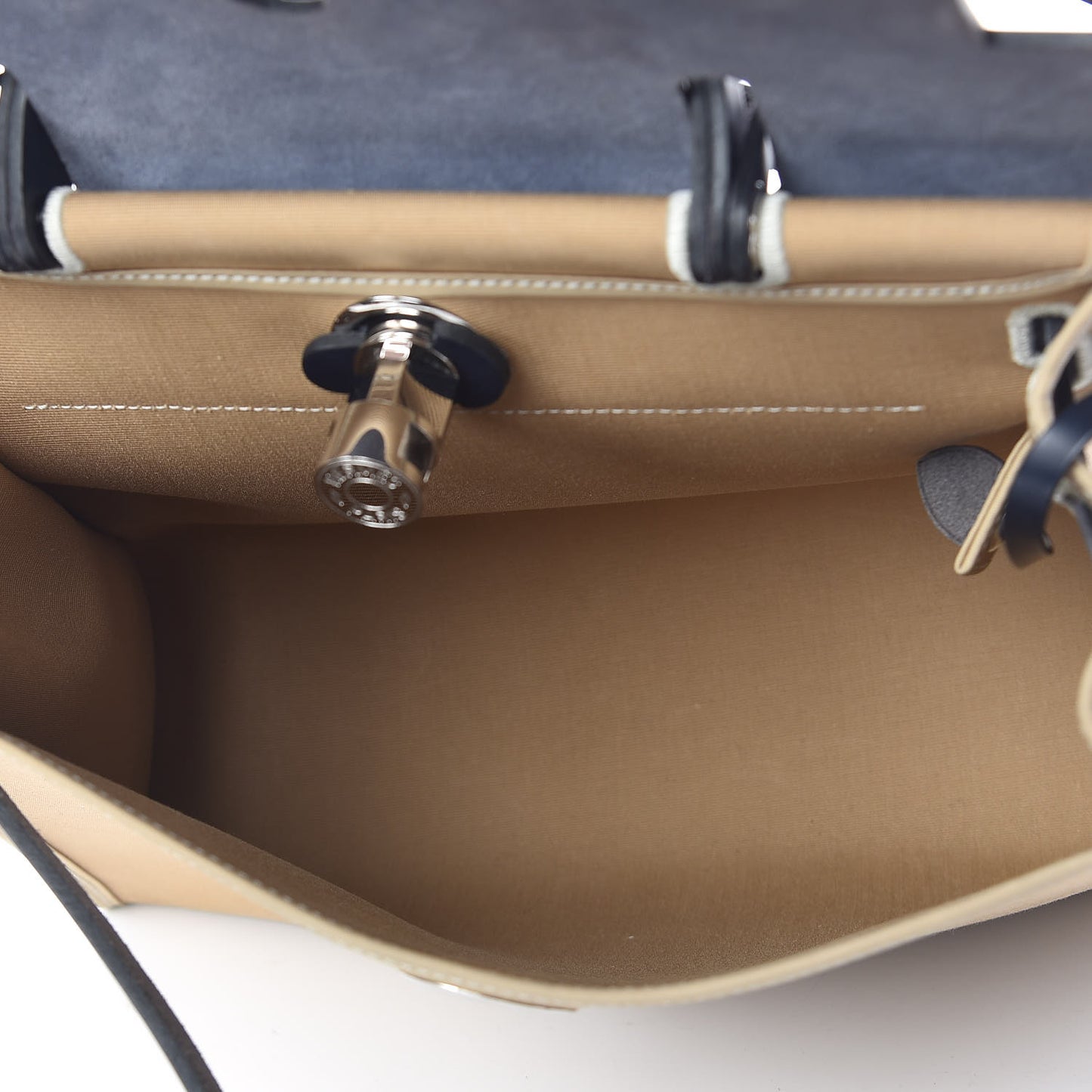 Vache Hunter Toile Herbag Zip 31 PM Trench Bleu Indigo