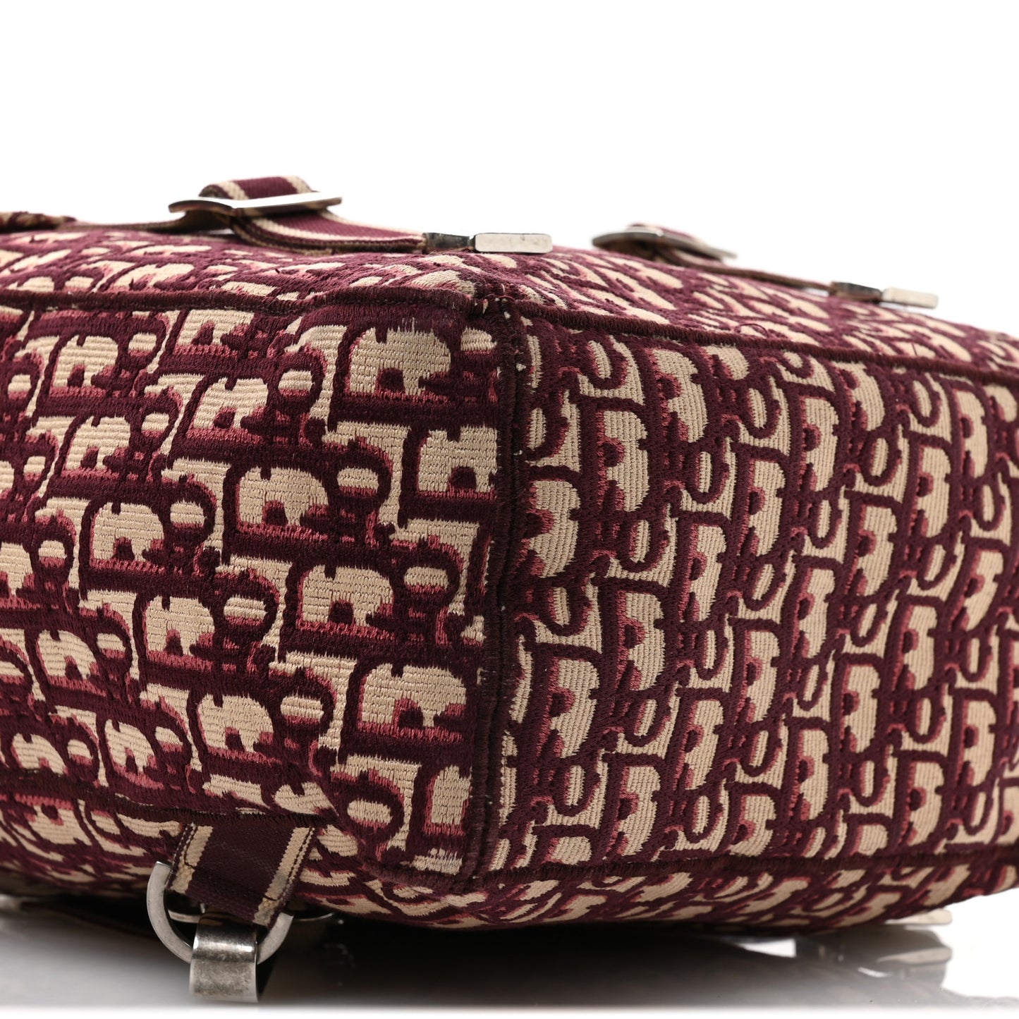 Oblique Backpack Bordeaux