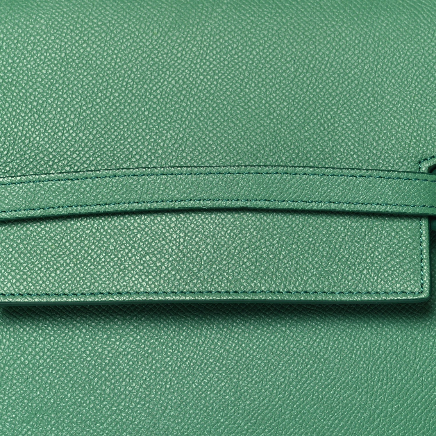 Celine Grained Calfskin Micro Belt Bag Pop Green 8 of 11