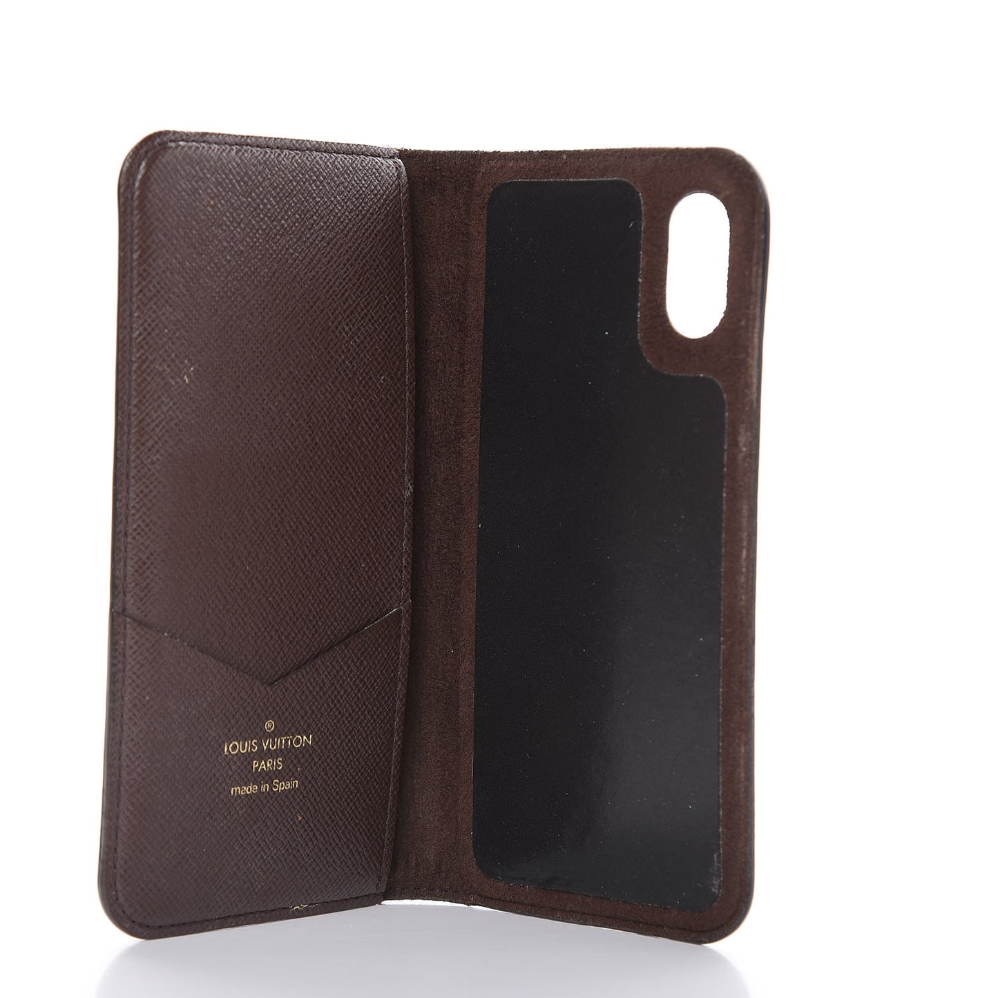 Monogram iPhone X Folio Case
