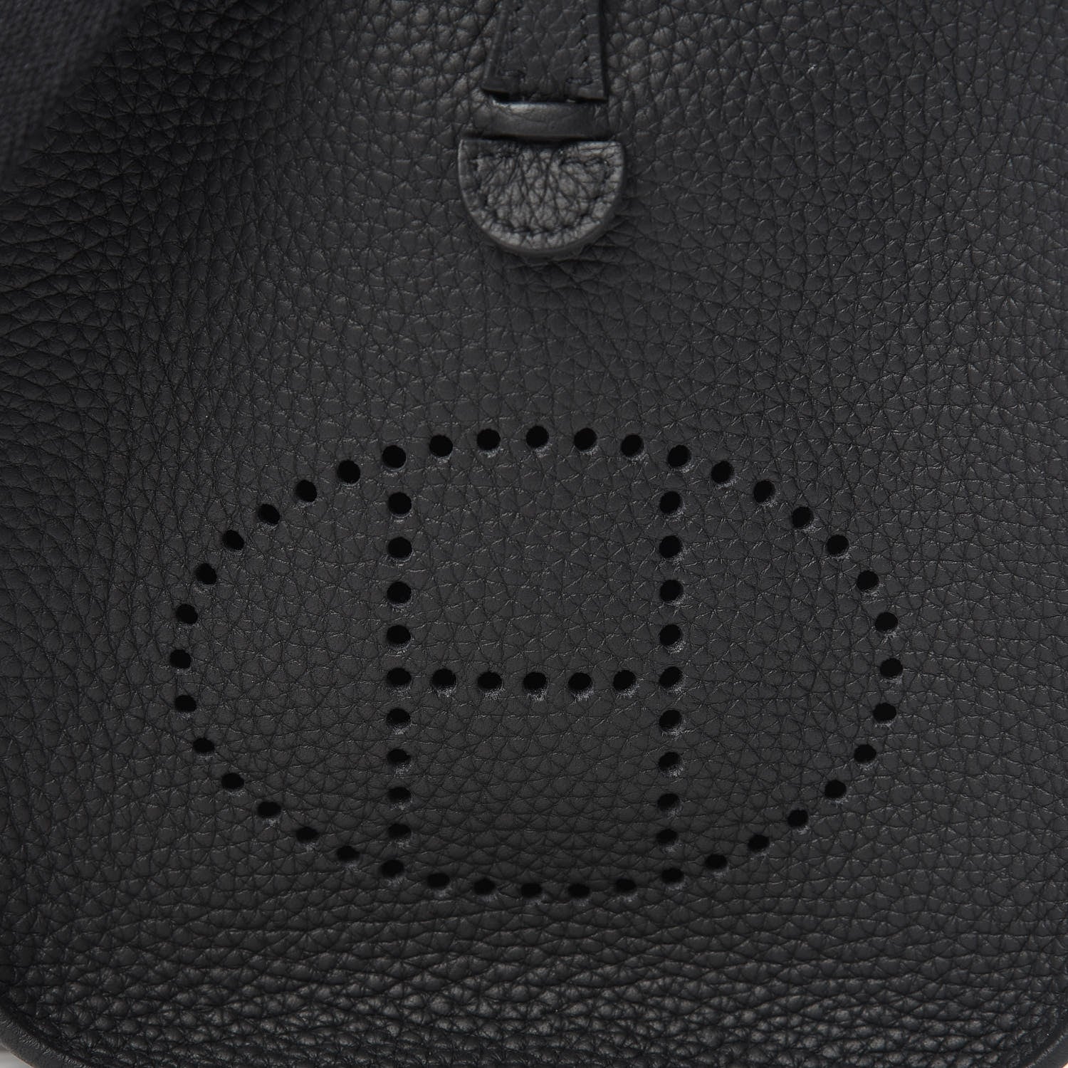 Hermes Taurillon Clemence Evelyne TPM Black 8 of 11