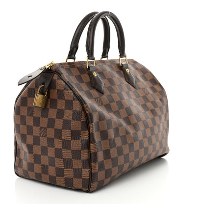 Louis Vuitton Damier Ebene Speedy 30 3 of 11