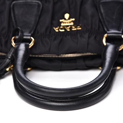 Prada Tessuto Nylon Gaufre Tote Black 9 of 13